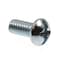 Prime-Line Machine Screw, Round, Phil/Sltd Comb Drive No. 8-32 X 3/8in Zinc Plated Steel 100PK 9003419 - alternate 1
